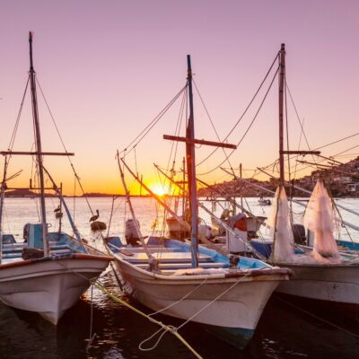 Fishing village in Mexico